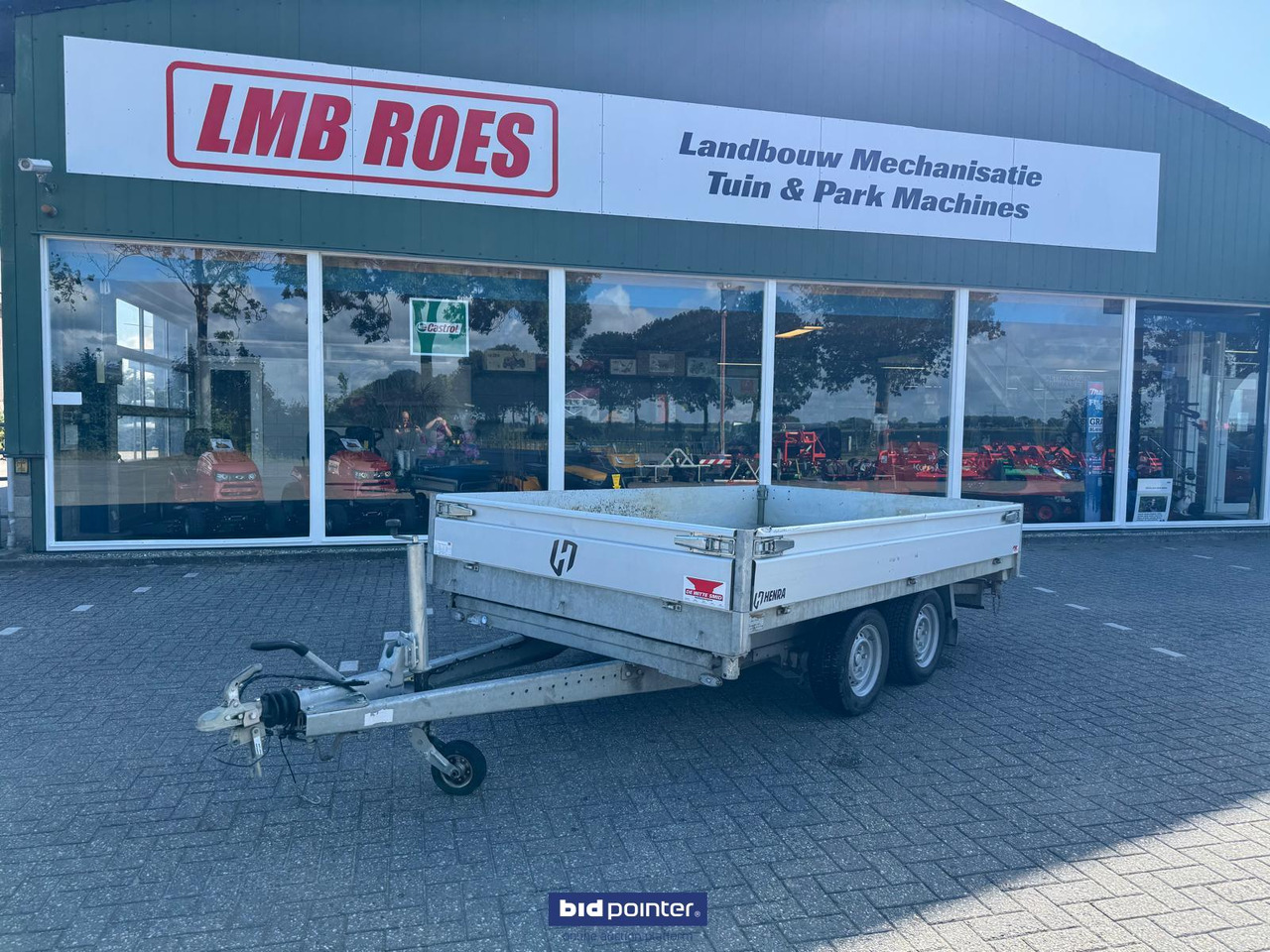 Henra KP27- 3318 3 zijdige kiep aanhangwagen aanhanger - Prikolica istovarivača: slika 2 Henra KP27- 3318 3 zijdige kiep aanhangwagen aanhanger - Prikolica istovarivača: slika 2