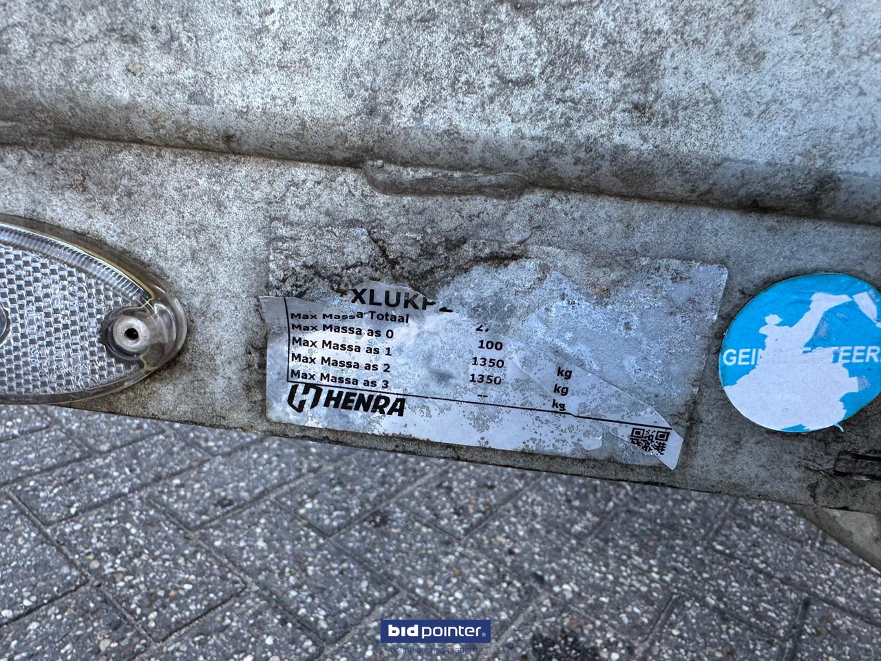 Henra KP27- 3318 3 zijdige kiep aanhangwagen aanhanger - Prikolica istovarivača: slika 4 Henra KP27- 3318 3 zijdige kiep aanhangwagen aanhanger - Prikolica istovarivača: slika 4