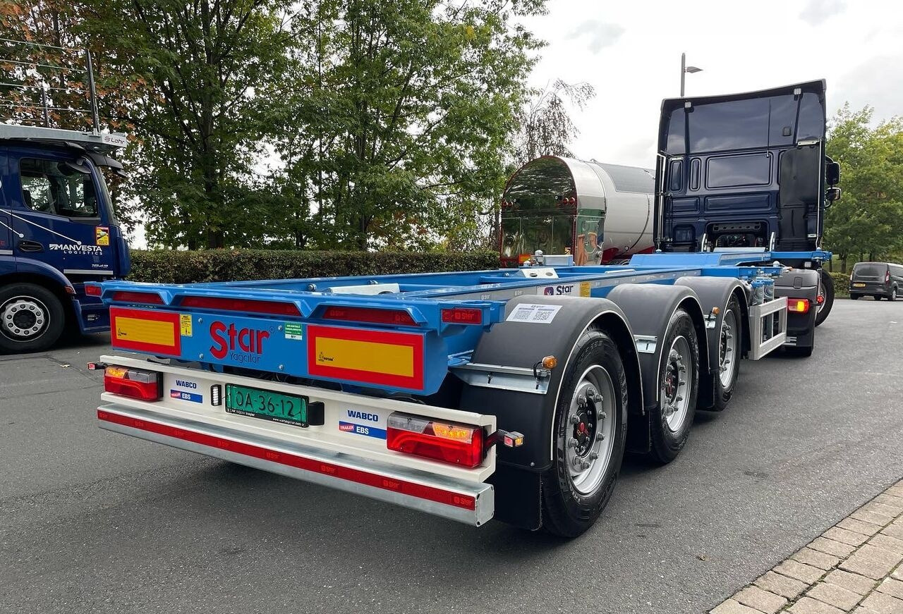 Star Yagcilar Telescopic container carrier - Poluprikolica za prevoz kontejnera/ Poluprikolica sa promenjivim sandukom: slika 2 Star Yagcilar Telescopic container carrier - Poluprikolica za prevoz kontejnera/ Poluprikolica sa promenjivim sandukom: slika 2