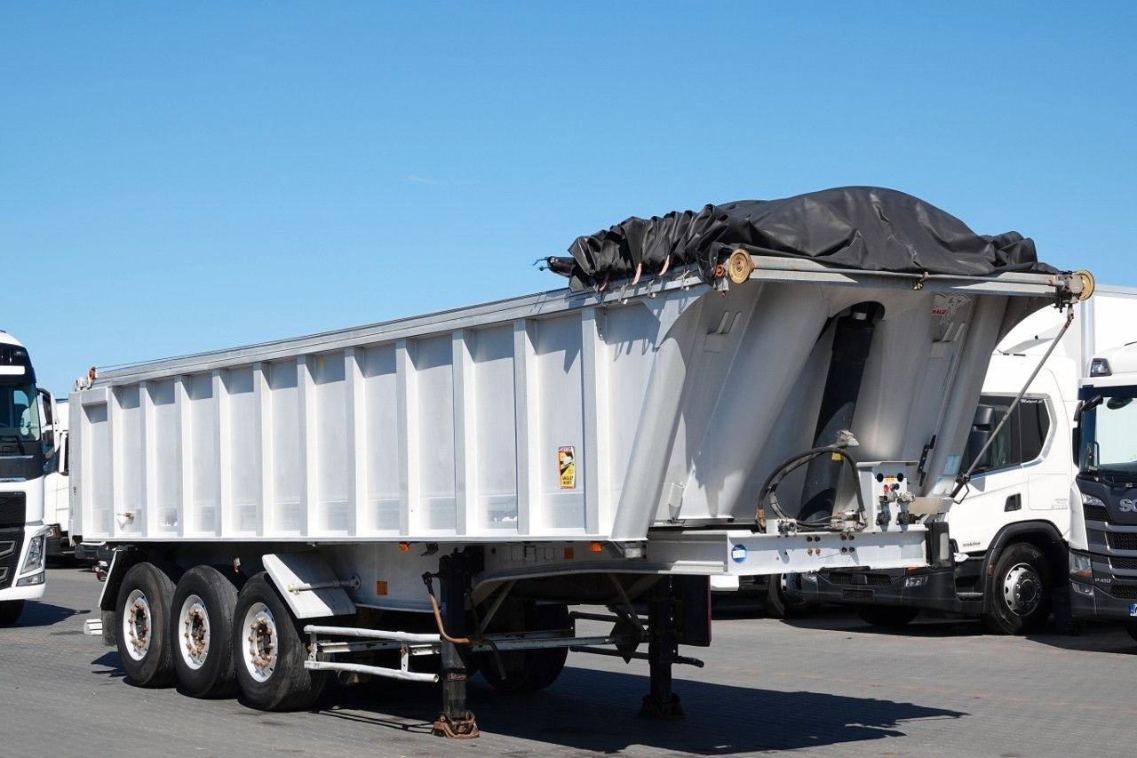 Benalu WYWROTKA / 25 m3 / ALUMINIOWA / OŚ PODNOSZONA / - Poluprikolica istovarivača: slika 4 Benalu WYWROTKA / 25 m3 / ALUMINIOWA / OŚ PODNOSZONA / - Poluprikolica istovarivača: slika 4