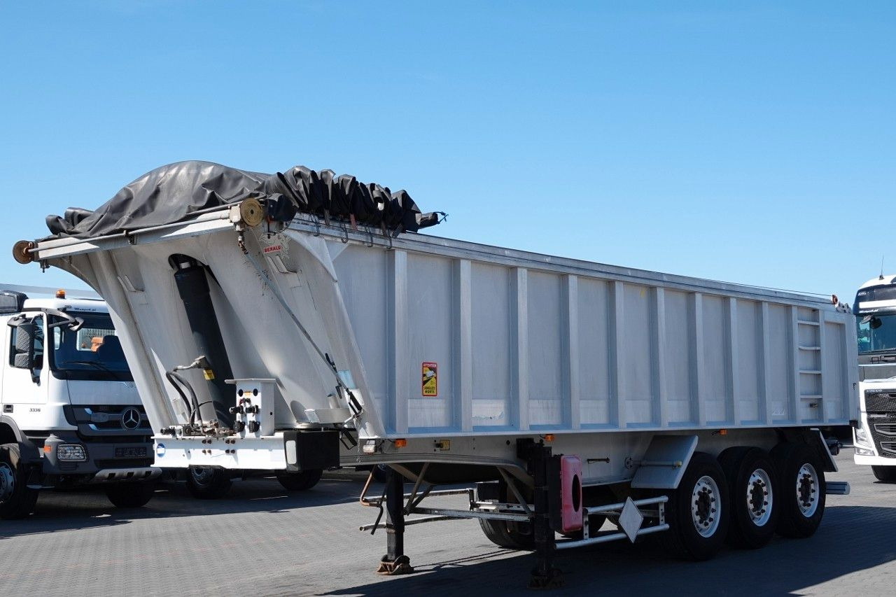 Benalu WYWROTKA / 25 m3 / ALUMINIOWA / OŚ PODNOSZONA / - Poluprikolica istovarivača: slika 1 Benalu WYWROTKA / 25 m3 / ALUMINIOWA / OŚ PODNOSZONA / - Poluprikolica istovarivača: slika 1