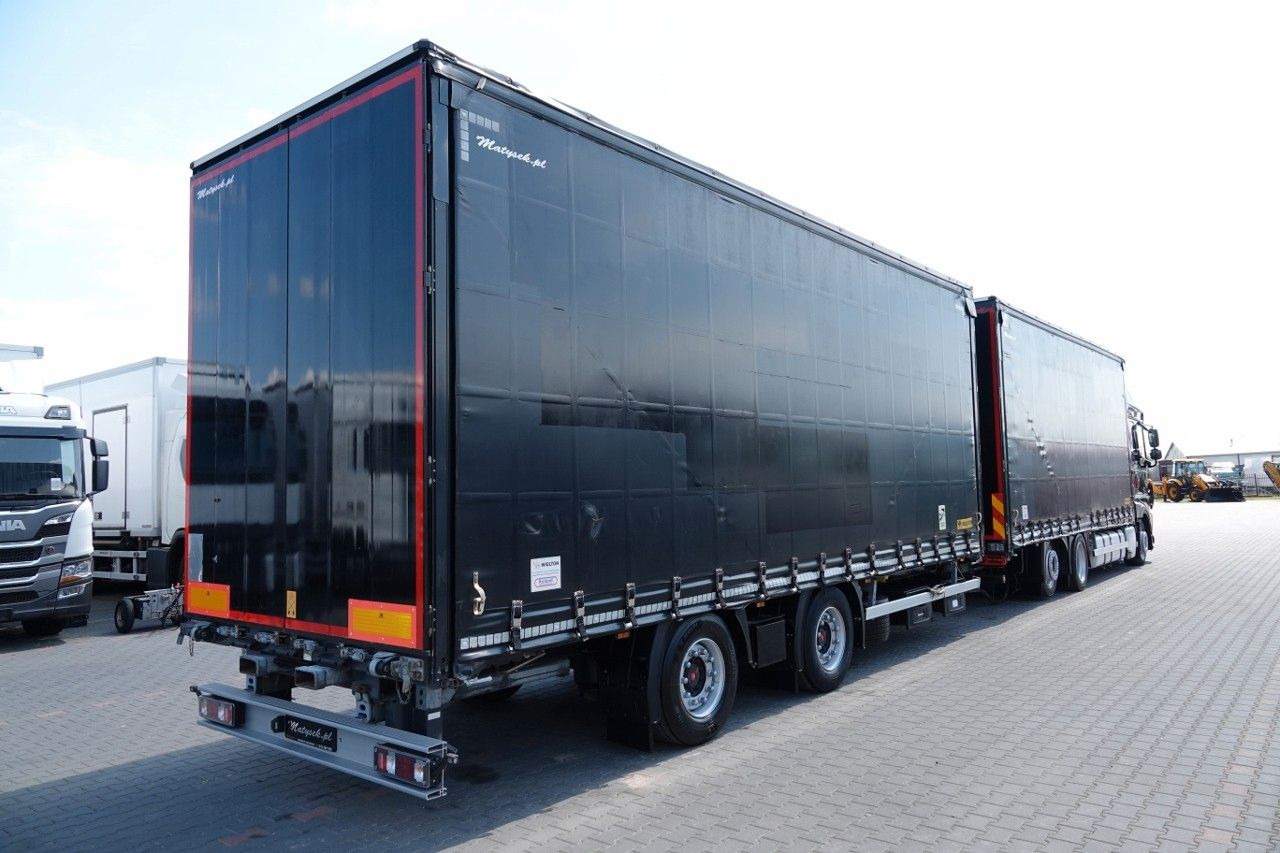 DAF XF 480 / ZESTAW TANDEM / 120 M3 / PRZEJAZDOWY / - Kamion sa ceradom: slika 4 DAF XF 480 / ZESTAW TANDEM / 120 M3 / PRZEJAZDOWY / - Kamion sa ceradom: slika 4