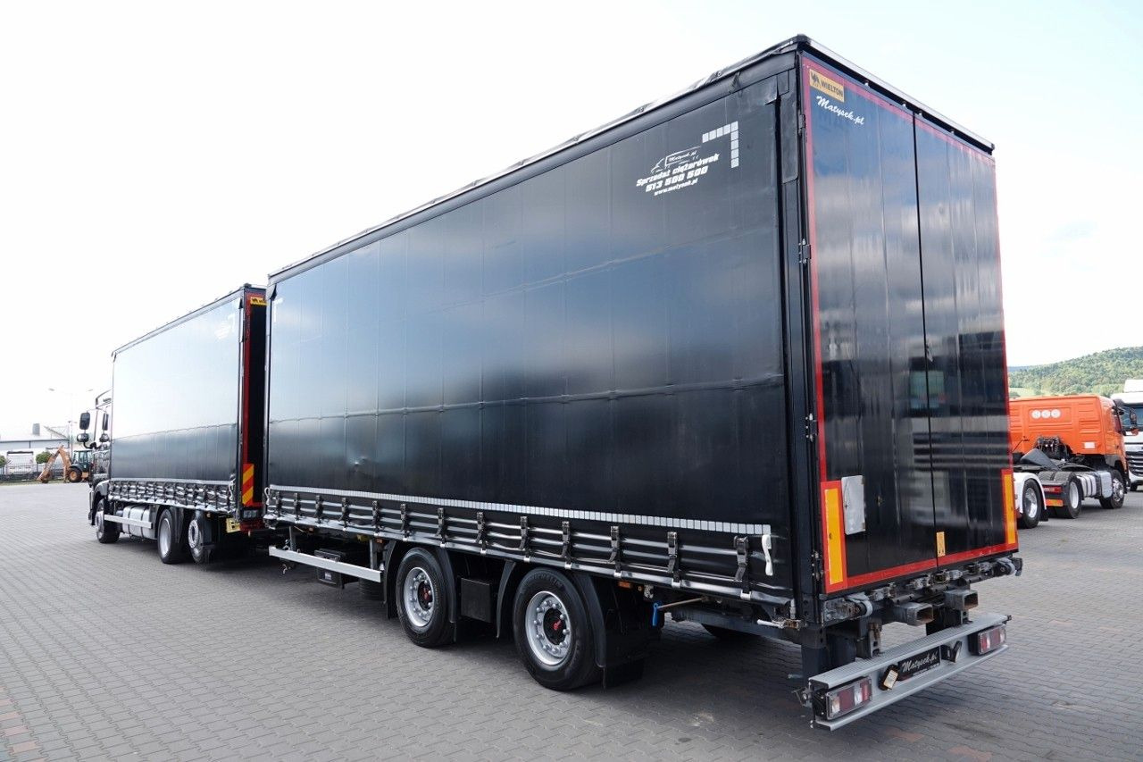 DAF XF 480 / ZESTAW TANDEM / 120 M3 / PRZEJAZDOWY / - Kamion sa ceradom: slika 2 DAF XF 480 / ZESTAW TANDEM / 120 M3 / PRZEJAZDOWY / - Kamion sa ceradom: slika 2