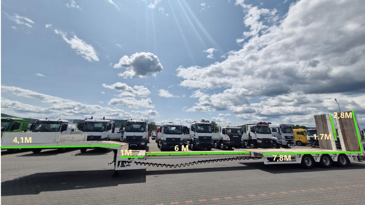 Faymonville NISKOPODWOZIE / STN-3A / ROZCIĄGANA / LAWETA / - Niska poluprikolica za prevoz: slika 2 Faymonville NISKOPODWOZIE / STN-3A / ROZCIĄGANA / LAWETA / - Niska poluprikolica za prevoz: slika 2