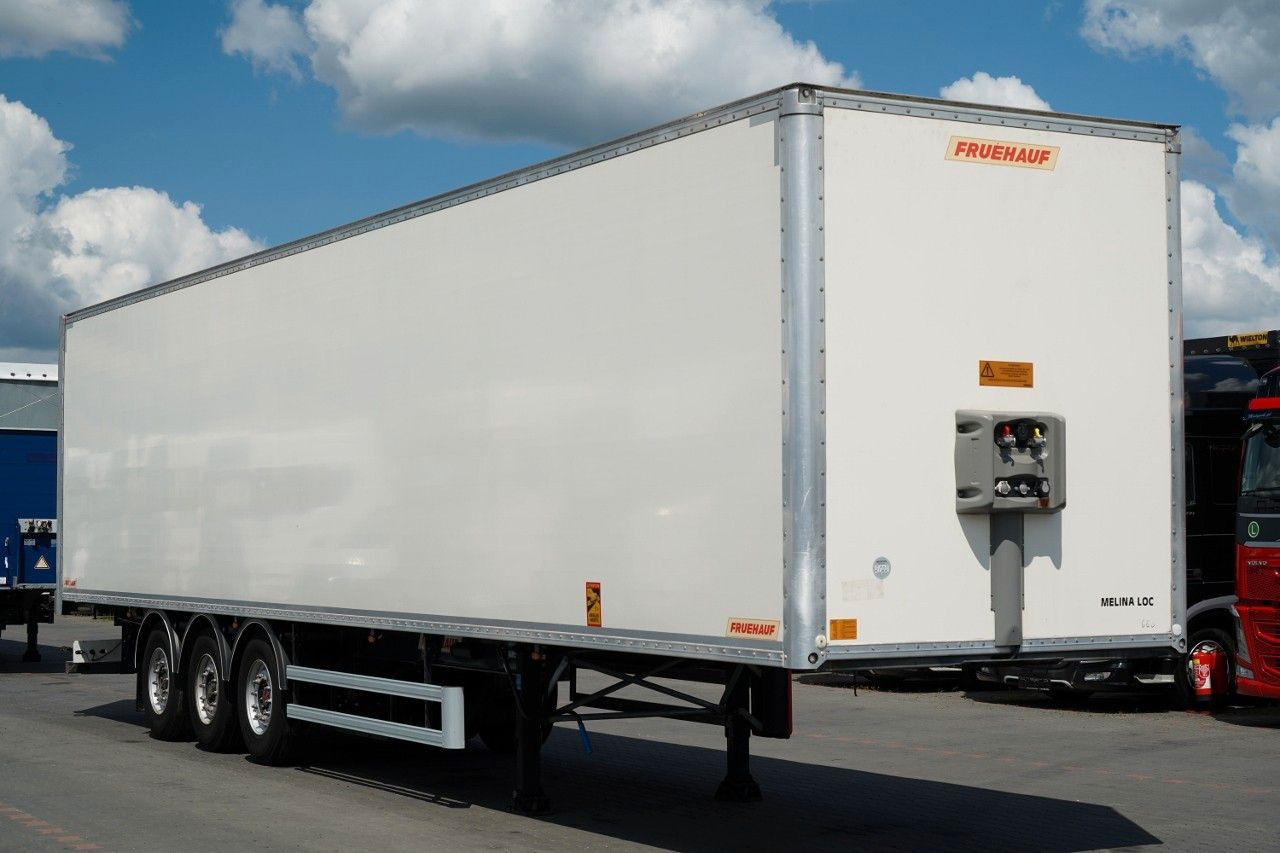 Frühauf KONTENER / KOFFER / DOPPLESTOCK / OSIE SAF / - Poluprikolica hladnjače: slika 1 Frühauf KONTENER / KOFFER / DOPPLESTOCK / OSIE SAF / - Poluprikolica hladnjače: slika 1