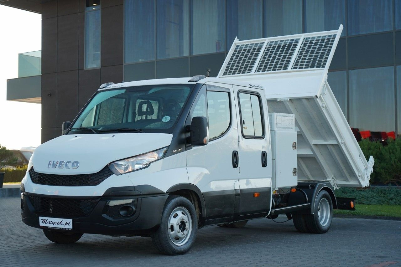 Iveco DAILY 35-150 / BRYGADOWKA / WYWROTKA 2.4 M / BL - Dostavno vozilo kiper, Dostavno vozilo sa duplom kabinom: slika 1 Iveco DAILY 35-150 / BRYGADOWKA / WYWROTKA 2.4 M / BL - Dostavno vozilo kiper, Dostavno vozilo sa duplom kabinom: slika 1