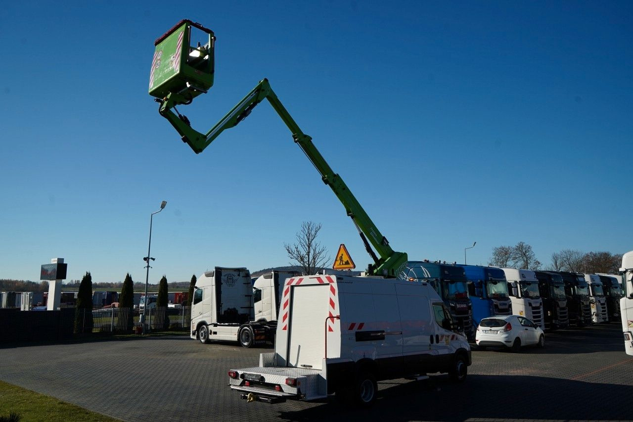 Iveco DAILY 70-180 / PODNOŚNIK KOSZOWY - 16 m / BLASZ - Vazdušna platforma montirana na kamion: slika 5 Iveco DAILY 70-180 / PODNOŚNIK KOSZOWY - 16 m / BLASZ - Vazdušna platforma montirana na kamion: slika 5
