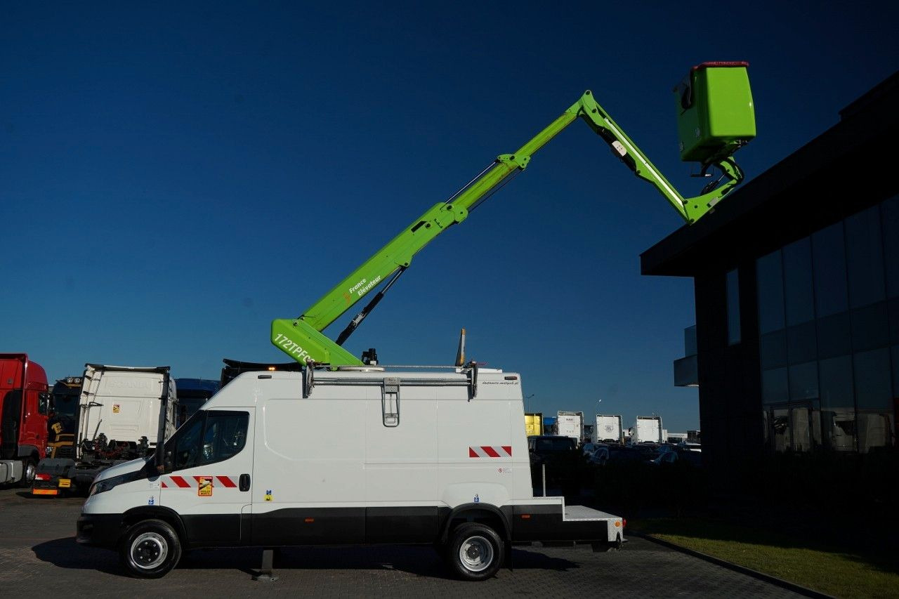 Iveco DAILY 70-180 / PODNOŚNIK KOSZOWY - 16 m / BLASZ - Vazdušna platforma montirana na kamion: slika 4 Iveco DAILY 70-180 / PODNOŚNIK KOSZOWY - 16 m / BLASZ - Vazdušna platforma montirana na kamion: slika 4