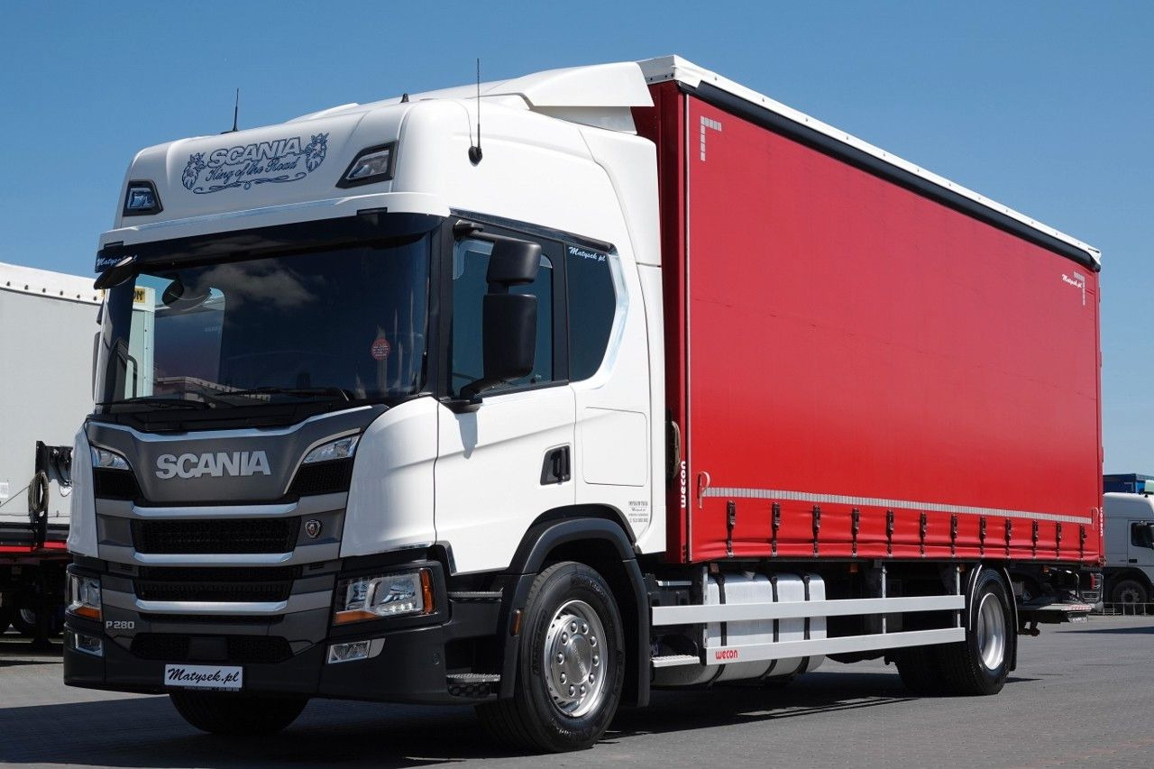Iveco P 280 / 4X2 / SOLÓWKA 18 T DMC / FIRANKA 7.7 M / - Kamion sa ceradom: slika 1 Iveco P 280 / 4X2 / SOLÓWKA 18 T DMC / FIRANKA 7.7 M / - Kamion sa ceradom: slika 1