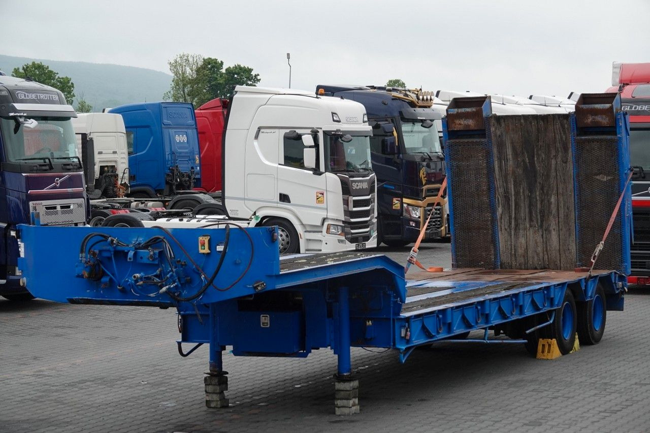 Kaiser LAWETA NISKOPODWOZIOWA / NAJAZDY HYDRAULICZNE / - Niska poluprikolica za prevoz: slika 1 Kaiser LAWETA NISKOPODWOZIOWA / NAJAZDY HYDRAULICZNE / - Niska poluprikolica za prevoz: slika 1