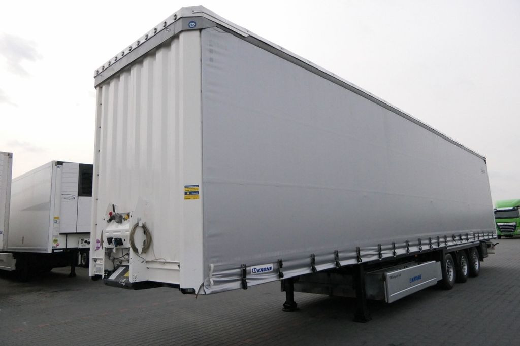 Krone CURTAINSIDER/MEGA/PALLET BOX/LIFTED ROOF & AXLE/ - Poluprikolica sa ceradom: slika 2 Krone CURTAINSIDER/MEGA/PALLET BOX/LIFTED ROOF & AXLE/ - Poluprikolica sa ceradom: slika 2