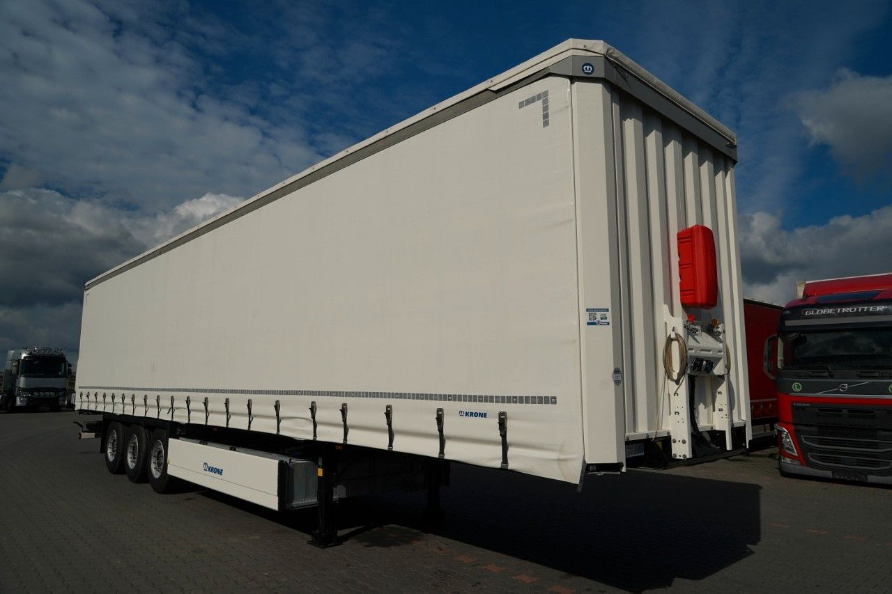 Krone FIRANKA / KOSZ NA PALETY / 2 OSIE PODNOSZONE / 2 - Poluprikolica sa ceradom: slika 2 Krone FIRANKA / KOSZ NA PALETY / 2 OSIE PODNOSZONE / 2 - Poluprikolica sa ceradom: slika 2