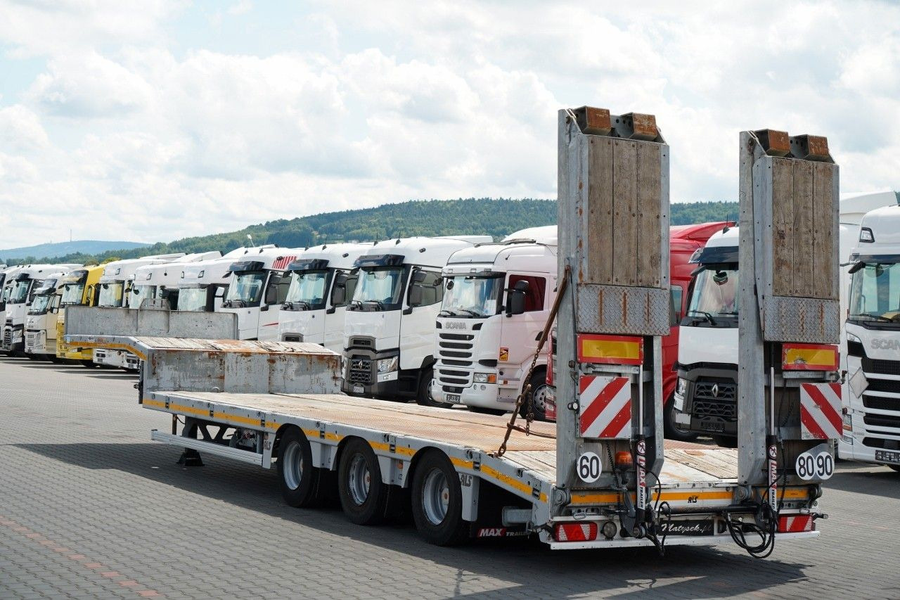 MAX TRAILLER NACZEPA LAWETA / NISKOPODWOZIOWA / 12, - Niska poluprikolica za prevoz: slika 4 MAX TRAILLER NACZEPA LAWETA / NISKOPODWOZIOWA / 12, - Niska poluprikolica za prevoz: slika 4