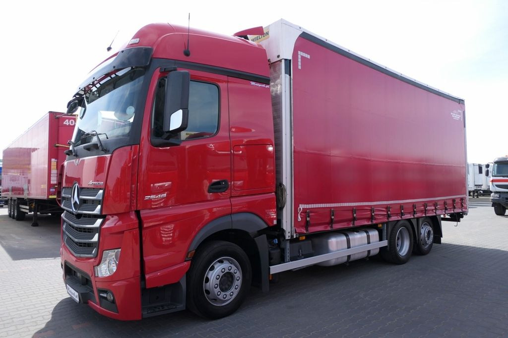 Mercedes-Benz ACTROS 25. 480 / FIRANKA / PODNOSZONY DACH / 3 o - Kamion sa ceradom: slika 2 Mercedes-Benz ACTROS 25. 480 / FIRANKA / PODNOSZONY DACH / 3 o - Kamion sa ceradom: slika 2
