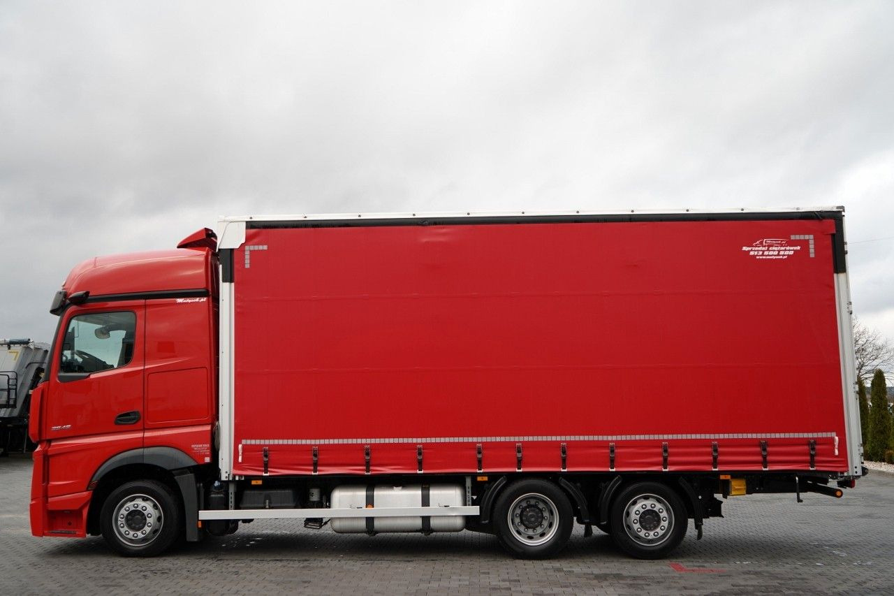 Mercedes-Benz ACTROS / 2545 / SOLÓWKA / 6x2 / I-PARK COOL / - Kamion sa ceradom: slika 2 Mercedes-Benz ACTROS / 2545 / SOLÓWKA / 6x2 / I-PARK COOL / - Kamion sa ceradom: slika 2