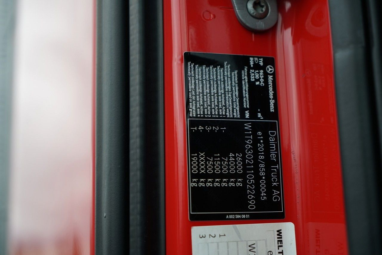 Kamion sa ceradom Mercedes-Benz ACTROS / 2545 / SOLÓWKA / 6x2 / I-PARK COOL /: slika 41 Kamion sa ceradom Mercedes-Benz ACTROS / 2545 / SOLÓWKA / 6x2 / I-PARK COOL /: slika 41