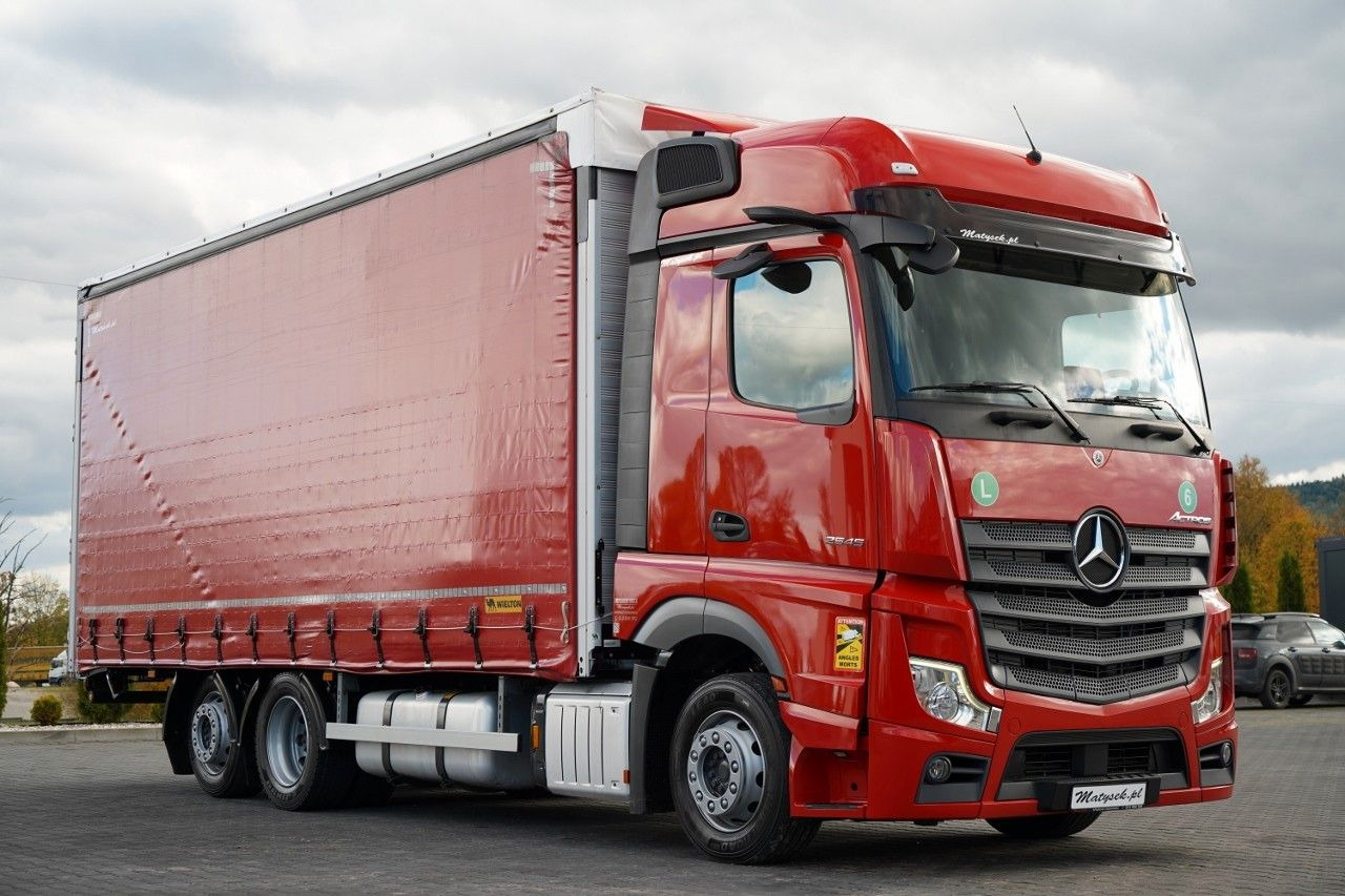 Mercedes-Benz ACTROS 2545 / SOLÓWKA  / 6x2 / OŚ PODNOSZONA / B - Kamion sa ceradom: slika 5 Mercedes-Benz ACTROS 2545 / SOLÓWKA  / 6x2 / OŚ PODNOSZONA / B - Kamion sa ceradom: slika 5