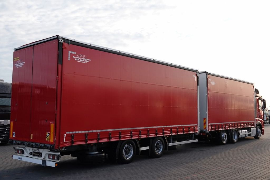 Mercedes-Benz ACTROS 2548 / ZESTAW TANDEM 120 M3 / PRZEJAZDOWY - Kamion sa ceradom: slika 3 Mercedes-Benz ACTROS 2548 / ZESTAW TANDEM 120 M3 / PRZEJAZDOWY - Kamion sa ceradom: slika 3