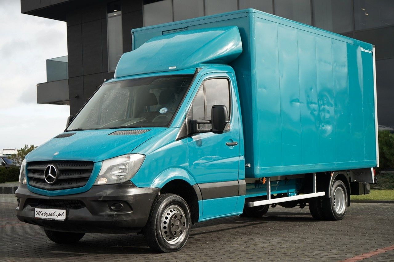 Mercedes-Benz SPRINTER / KONTENER 4,3 M / WINDA PALFINGER - Dostavno vozilo sa ceradom: slika 3 Mercedes-Benz SPRINTER / KONTENER 4,3 M / WINDA PALFINGER - Dostavno vozilo sa ceradom: slika 3