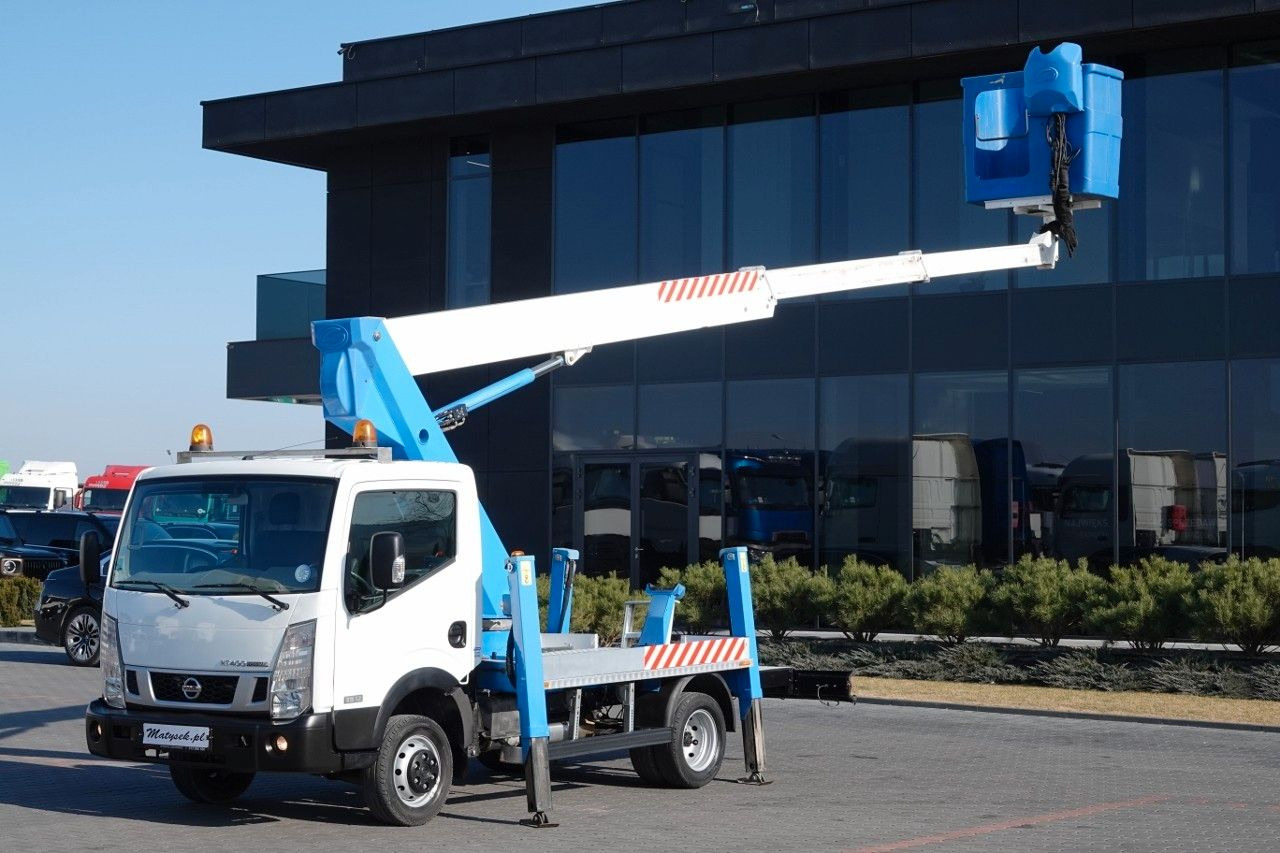 Nissan CABSTAR NT 400 / WZWYŻKA 18 METRÓW / PODNOŚNIK - Vazdušna platforma montirana na kamion: slika 1 Nissan CABSTAR NT 400 / WZWYŻKA 18 METRÓW / PODNOŚNIK - Vazdušna platforma montirana na kamion: slika 1