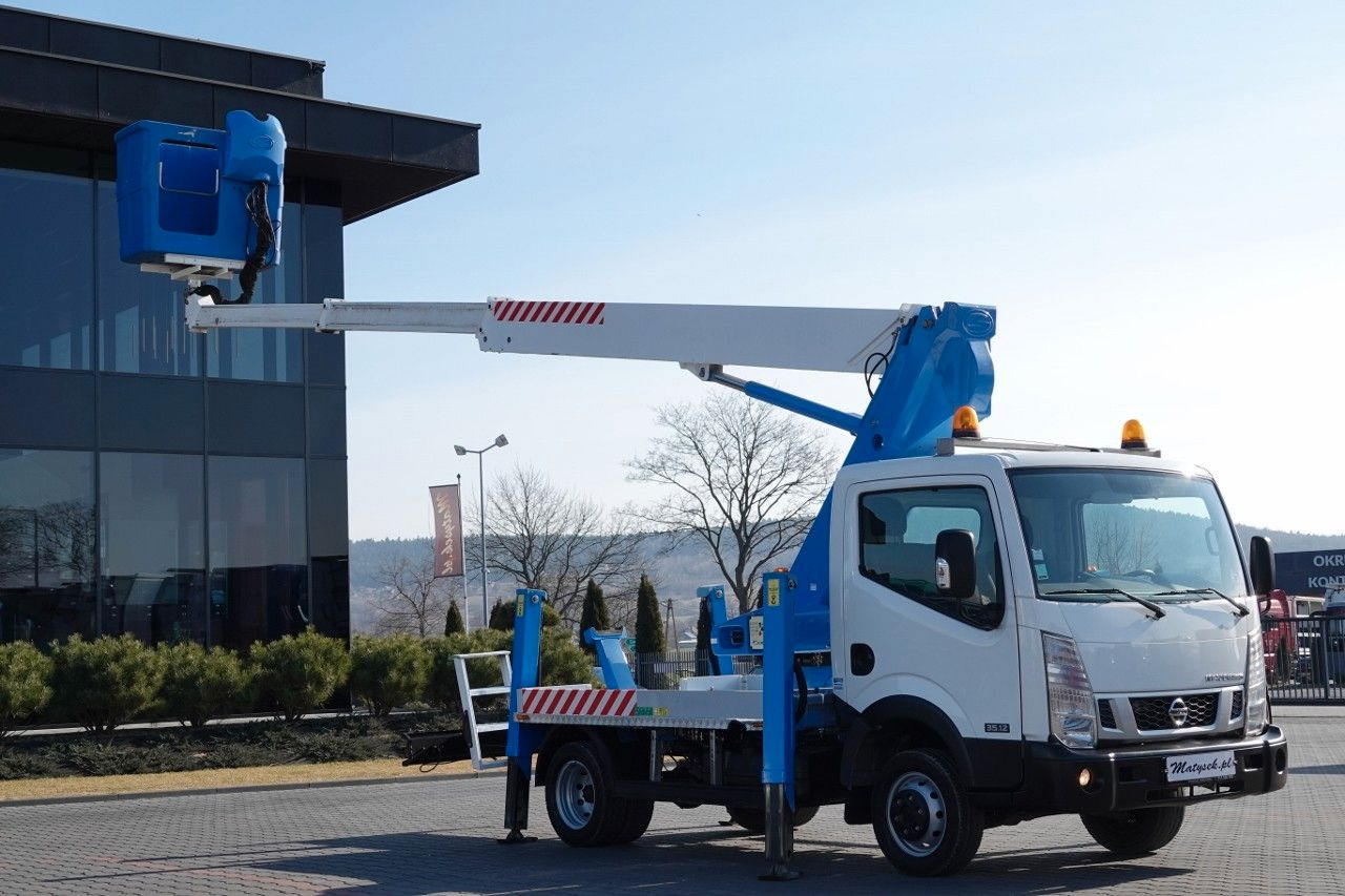 Nissan CABSTAR NT 400 / WZWYŻKA 18 METRÓW / PODNOŚNIK - Vazdušna platforma montirana na kamion: slika 2 Nissan CABSTAR NT 400 / WZWYŻKA 18 METRÓW / PODNOŚNIK - Vazdušna platforma montirana na kamion: slika 2