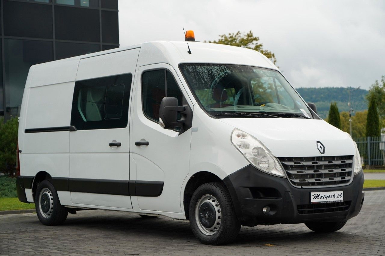 Renault MASTER / MANUAL / DMC 3500KG / 6 MIEJSC / SPROW - Furgon, Dostavno vozilo sa duplom kabinom: slika 1 Renault MASTER / MANUAL / DMC 3500KG / 6 MIEJSC / SPROW - Furgon, Dostavno vozilo sa duplom kabinom: slika 1