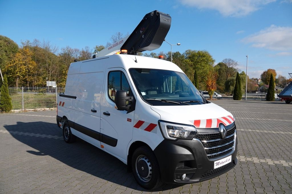 Renault MASTER / PODNOŚNIK KOSZOWY - 12 metrów / 2021 RO - Vazdušna platforma montirana na kamion: slika 4 Renault MASTER / PODNOŚNIK KOSZOWY - 12 metrów / 2021 RO - Vazdušna platforma montirana na kamion: slika 4