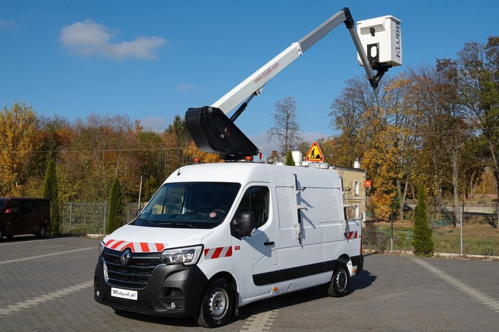 Renault MASTER / PODNOŚNIK KOSZOWY - 12 metrów / 2021 RO - Vazdušna platforma montirana na kamion: slika 1 Renault MASTER / PODNOŚNIK KOSZOWY - 12 metrów / 2021 RO - Vazdušna platforma montirana na kamion: slika 1