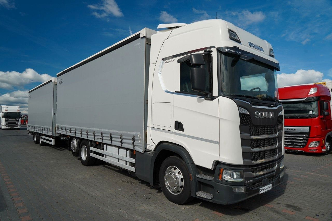 Scania S 450 / ZESTAW TANDEM / 120 M3 / I-PARK COOL Scania S 450 / ZESTAW TANDEM / 120 M3 / PO KONTRAKCIE S - Kamion sa ceradom: slika 2 Scania S 450 / ZESTAW TANDEM / 120 M3 / I-PARK COOL Scania S 450 / ZESTAW TANDEM / 120 M3 / PO KONTRAKCIE S - Kamion sa ceradom: slika 2