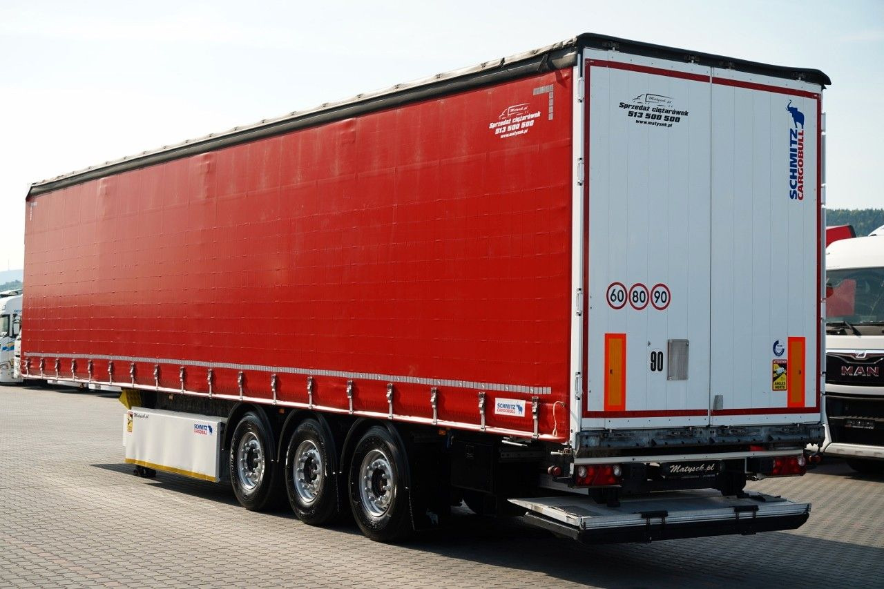 Schmitz Cargobull FIRANKA / WINDA ZAŁADOWCZA / 2x OŚ PODNOSZONA / - Poluprikolica sa ceradom: slika 3 Schmitz Cargobull FIRANKA / WINDA ZAŁADOWCZA / 2x OŚ PODNOSZONA / - Poluprikolica sa ceradom: slika 3