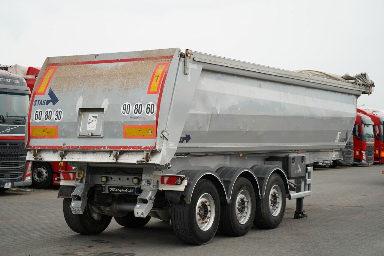 Stas WYWROTKA / 26m3 / ALUMINIOWA / OŚ PONOSZONA / S - Poluprikolica istovarivača: slika 4 Stas WYWROTKA / 26m3 / ALUMINIOWA / OŚ PONOSZONA / S - Poluprikolica istovarivača: slika 4