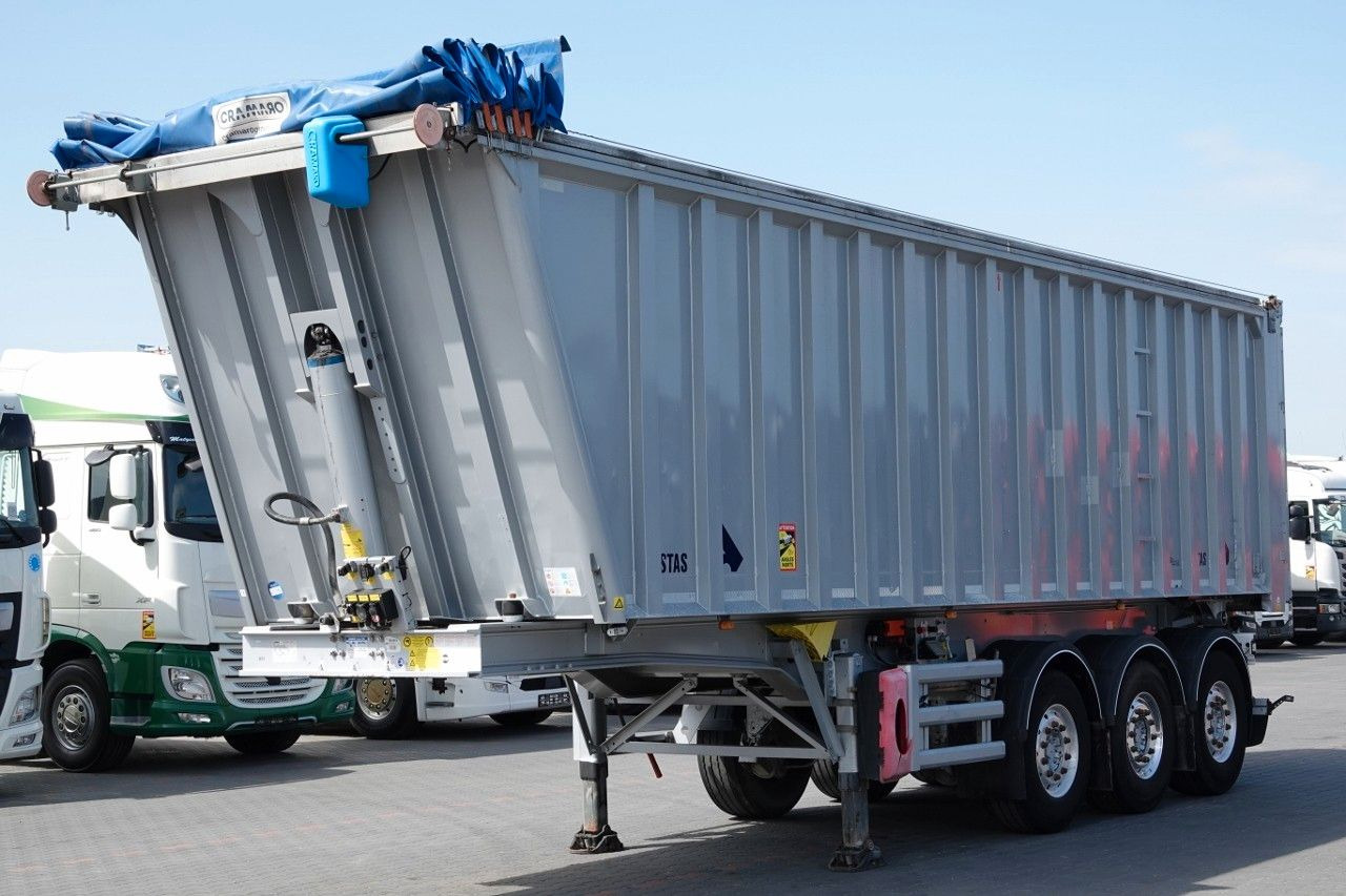 Stas WYWROTKA 43 m3 / ALUMINIOWA / OŚ PODNOSZONA / - Poluprikolica istovarivača: slika 2 Stas WYWROTKA 43 m3 / ALUMINIOWA / OŚ PODNOSZONA / - Poluprikolica istovarivača: slika 2