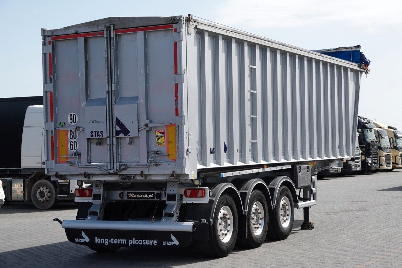 Stas WYWROTKA 43 m3 / ALUMINIOWA / OŚ PODNOSZONA / - Poluprikolica istovarivača: slika 5 Stas WYWROTKA 43 m3 / ALUMINIOWA / OŚ PODNOSZONA / - Poluprikolica istovarivača: slika 5