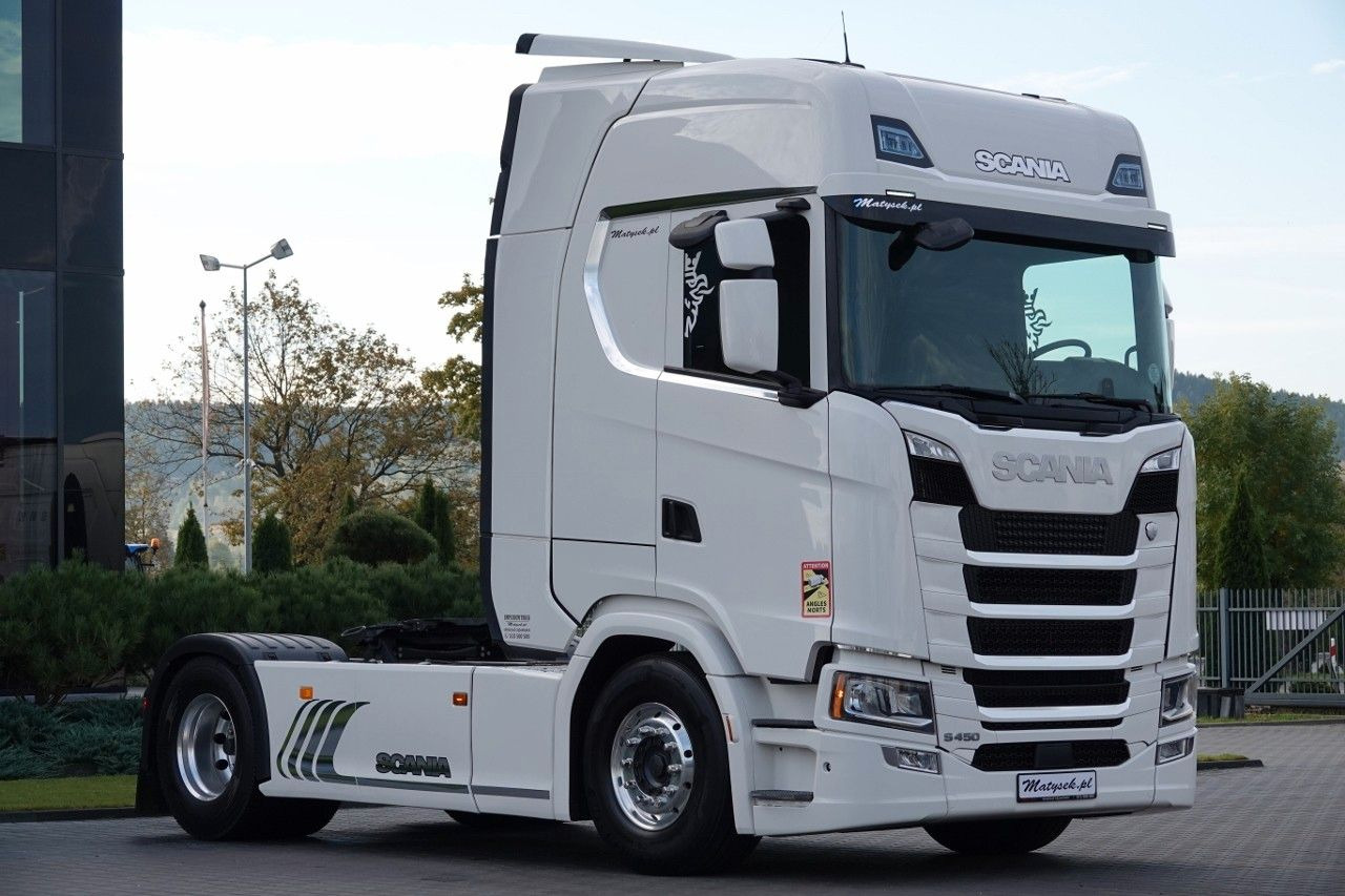 Scania S 450 / RETARDER /2018 ROK / NAVI / ALUFELGI / O - Tegljač: slika 1 Scania S 450 / RETARDER /2018 ROK / NAVI / ALUFELGI / O - Tegljač: slika 1