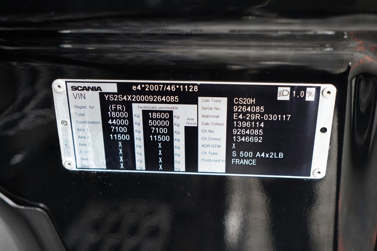 Lizing  Scania S 500 / RETARDER / I-PARK COOL / NAVI / PO KONTR Scania S 500 / RETARDER / I-PARK COOL / NAVI / PO KONTR: slika 18