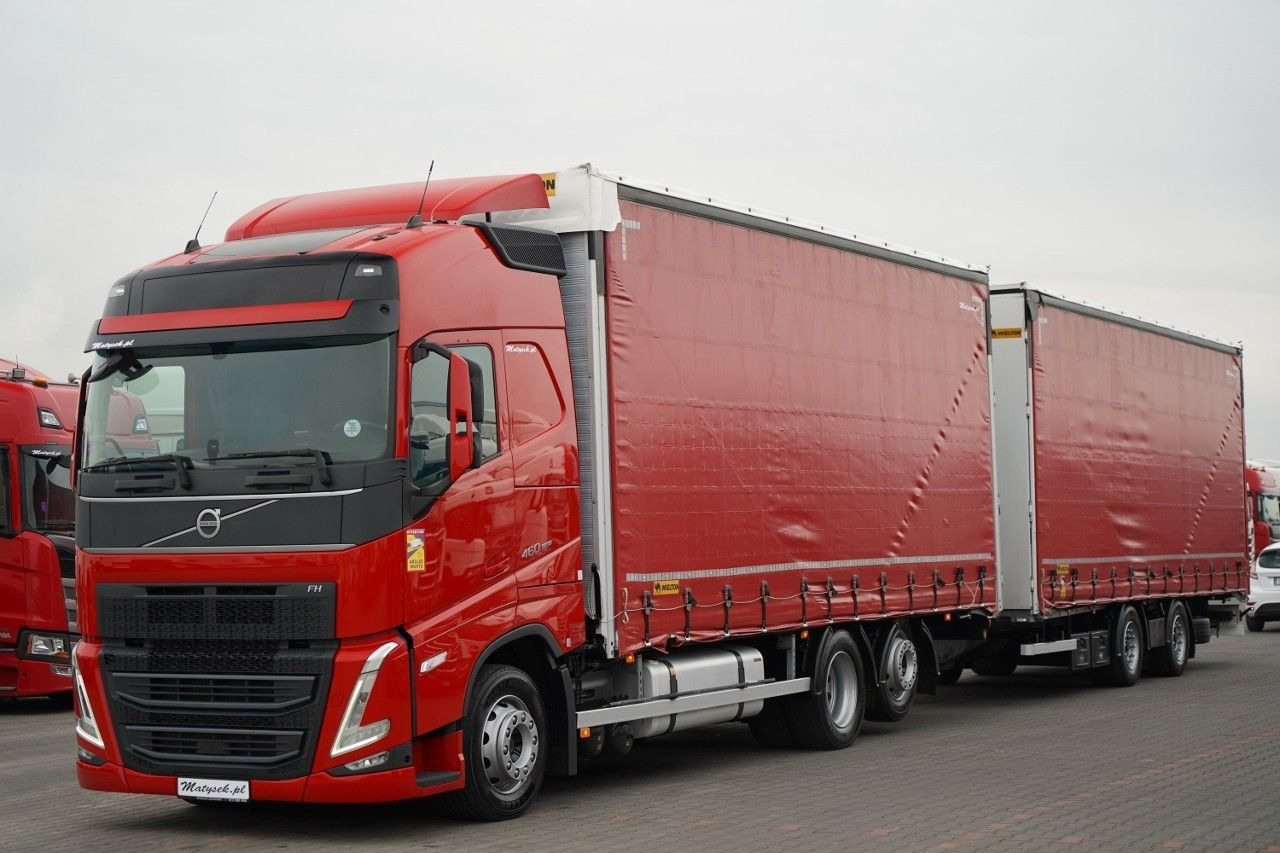 Volvo FH 460 / ZESTAW TANDEM / 120 M3 / PRZEJAZDOWY / - Kamion sa ceradom: slika 2 Volvo FH 460 / ZESTAW TANDEM / 120 M3 / PRZEJAZDOWY / - Kamion sa ceradom: slika 2