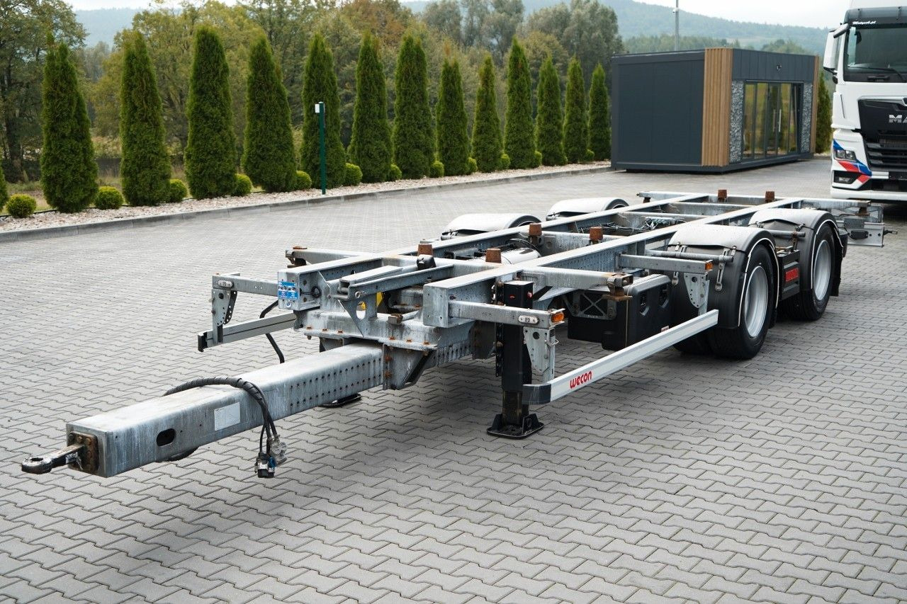 Wecon NACZEPA PODKONTENEROWA / 2019 - Poluprikolica sa golom šasijom: slika 1 Wecon NACZEPA PODKONTENEROWA / 2019 - Poluprikolica sa golom šasijom: slika 1