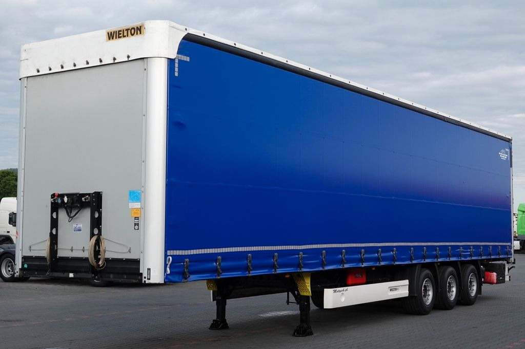 Wielton CURTAINSIDER / STANDARD /LIFTED AXLE & ROOF/BDE - Poluprikolica sa ceradom: slika 1 Wielton CURTAINSIDER / STANDARD /LIFTED AXLE & ROOF/BDE - Poluprikolica sa ceradom: slika 1