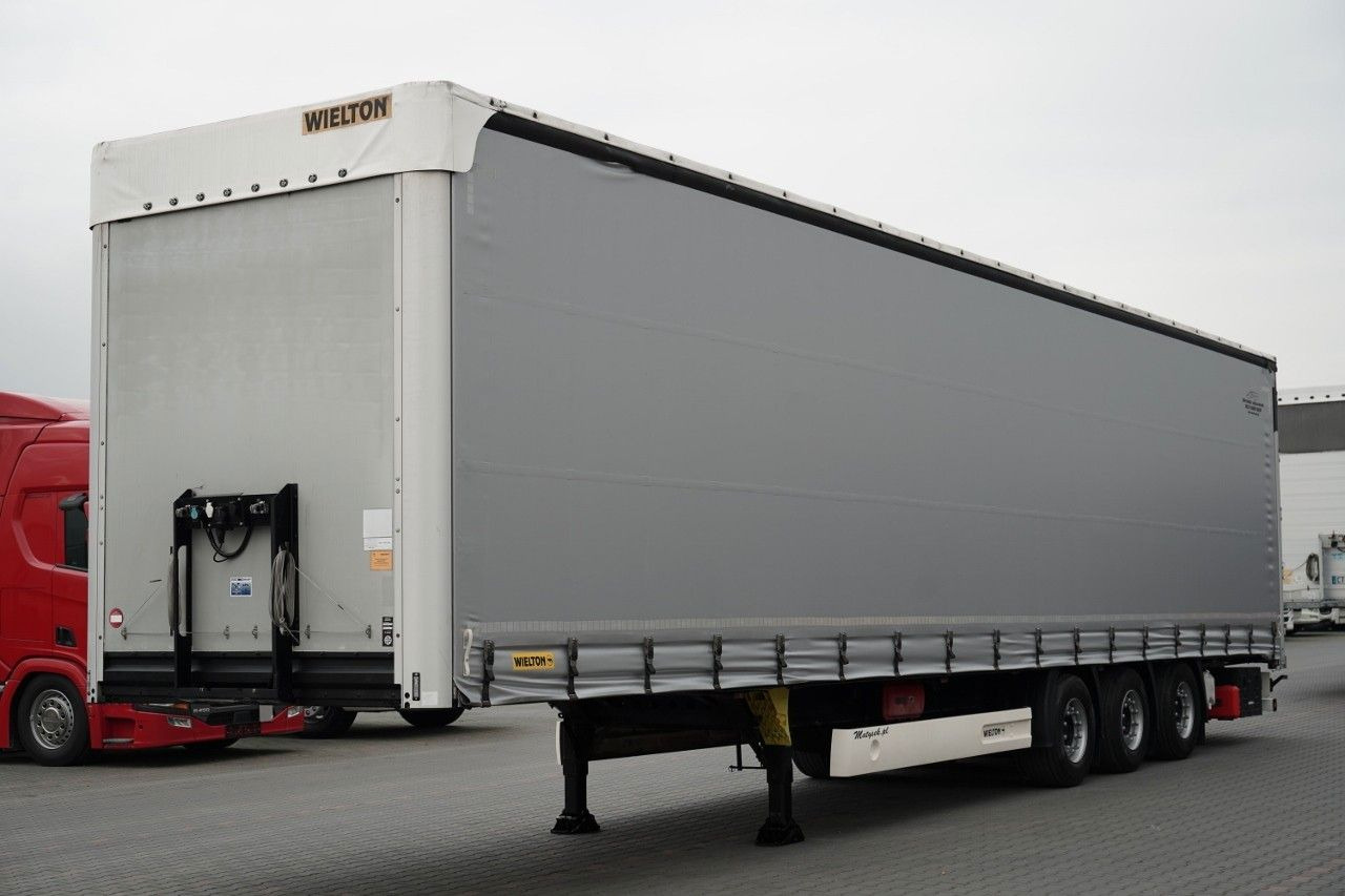 Wielton FIRANKA / MEGA / LOWDECK / OŚ PODNOSZONA / SAF - Poluprikolica sa ceradom: slika 1 Wielton FIRANKA / MEGA / LOWDECK / OŚ PODNOSZONA / SAF - Poluprikolica sa ceradom: slika 1