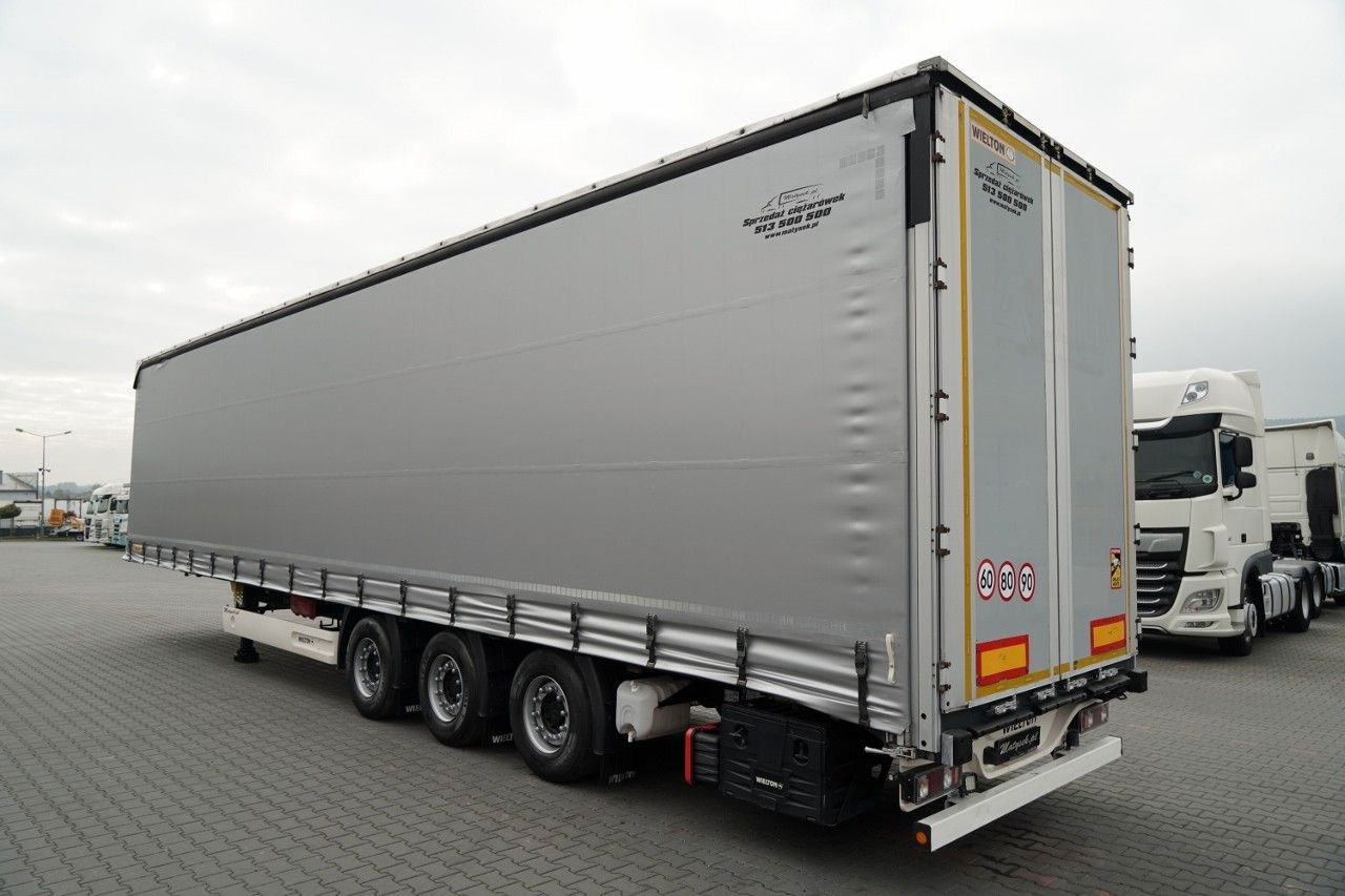 Wielton FIRANKA / MEGA / LOWDECK / OŚ PODNOSZONA / SAF - Poluprikolica sa ceradom: slika 3 Wielton FIRANKA / MEGA / LOWDECK / OŚ PODNOSZONA / SAF - Poluprikolica sa ceradom: slika 3