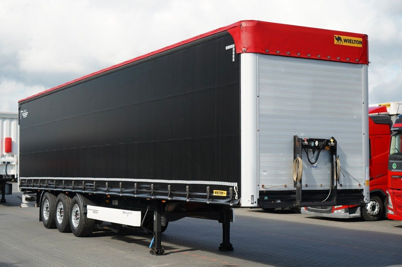 Wielton / FIRANKA STANDARD / MULDA DO STALI - 9 M / OŚ - Poluprikolica sa ceradom: slika 1 Wielton / FIRANKA STANDARD / MULDA DO STALI - 9 M / OŚ - Poluprikolica sa ceradom: slika 1