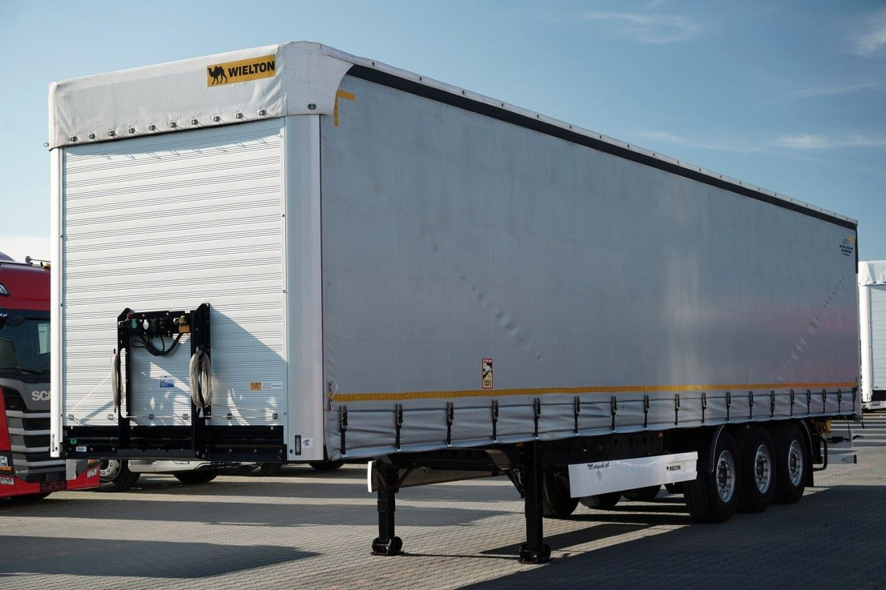 Wielton FIRANKA / STANDARD / OŚ PODNOSZONA / DACH PODNO - Poluprikolica sa ceradom: slika 3 Wielton FIRANKA / STANDARD / OŚ PODNOSZONA / DACH PODNO - Poluprikolica sa ceradom: slika 3