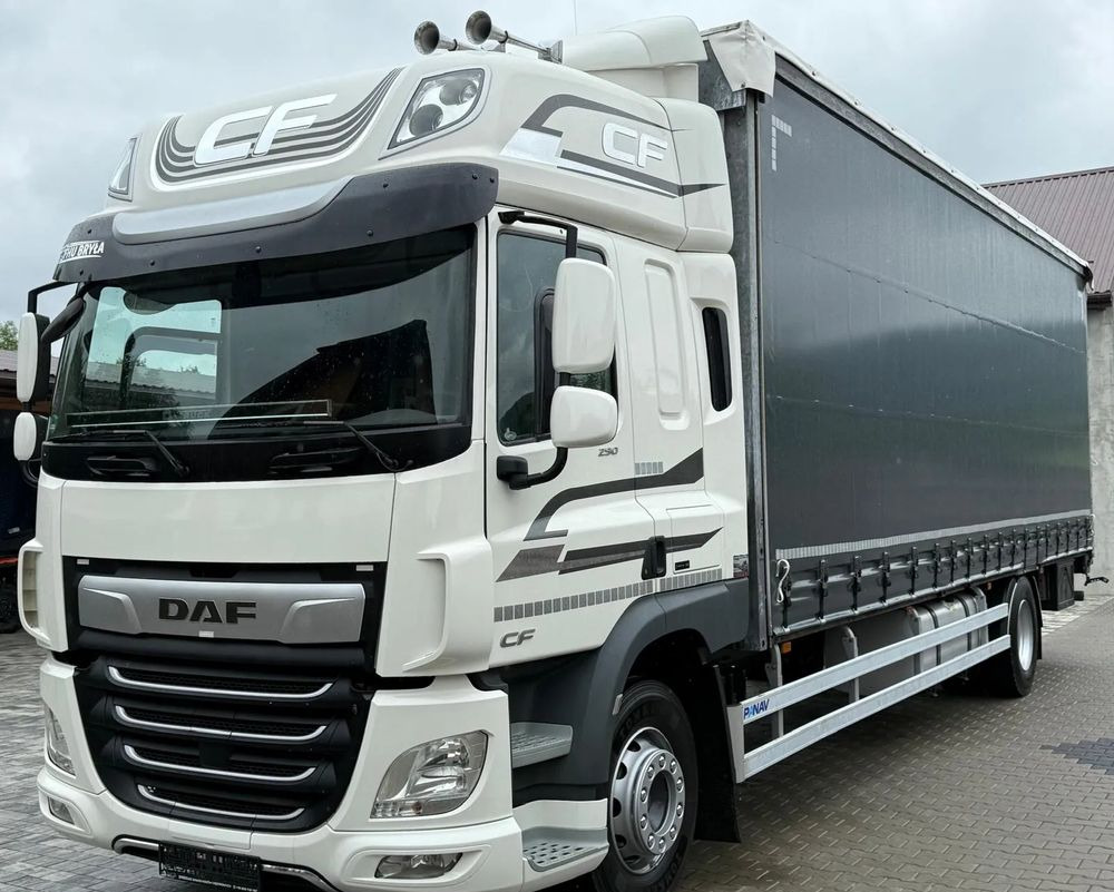 DAF CF290/CF320/FIRANKA/WINDA/E6/JEDEN WŁAŚCICIEL/SPROWADZONY/22PALETY/2019/PODNOSZONY DACH/ JAK NOWY - Kamion sa ceradom: slika 1 DAF CF290/CF320/FIRANKA/WINDA/E6/JEDEN WŁAŚCICIEL/SPROWADZONY/22PALETY/2019/PODNOSZONY DACH/ JAK NOWY - Kamion sa ceradom: slika 1