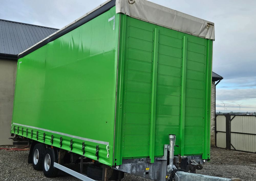 Fliegl PRZYCZEPA CIĘŻAROWA / TANDEM / 2 OSIE / 18 PALET / GÓRNY REGULOWANY SPRZĘG / 10500DMC / 7 TON ŁADOWNOŚĆ - Prikolica sa ceradom: slika 2 Fliegl PRZYCZEPA CIĘŻAROWA / TANDEM / 2 OSIE / 18 PALET / GÓRNY REGULOWANY SPRZĘG / 10500DMC / 7 TON ŁADOWNOŚĆ - Prikolica sa ceradom: slika 2