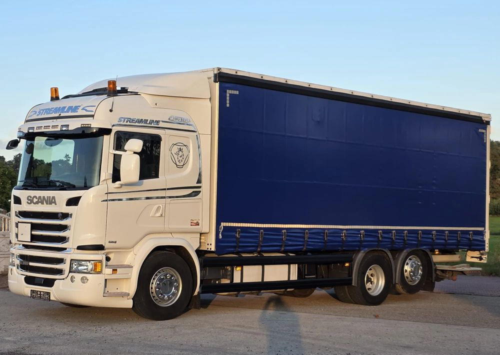 Scania G360 / BURTO-FIRANKA / 3 OSIE / WINDA / 20PALET / E6 / SYPIALNA KABINA / SPROWADZONY / JAK NOWA PRZEBIEG 490TYŚ / ŁADOWNOŚĆ 14500KG / - Kamion sa ceradom: slika 5 Scania G360 / BURTO-FIRANKA / 3 OSIE / WINDA / 20PALET / E6 / SYPIALNA KABINA / SPROWADZONY / JAK NOWA PRZEBIEG 490TYŚ / ŁADOWNOŚĆ 14500KG / - Kamion sa ceradom: slika 5