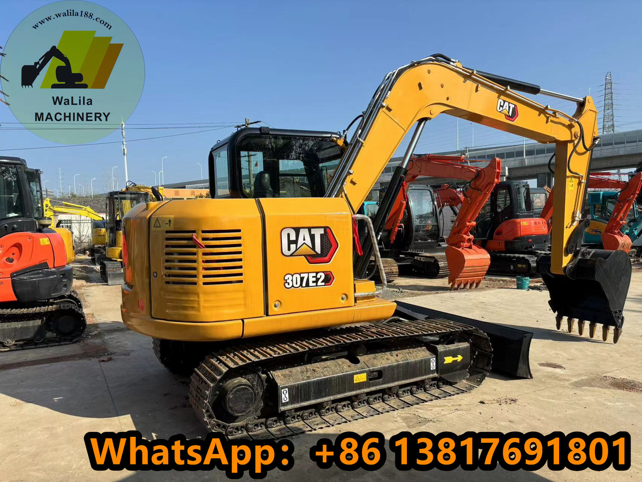 CAT 307E Caterpillar 307E2 - Mini bager: slika 1 CAT 307E Caterpillar 307E2 - Mini bager: slika 1