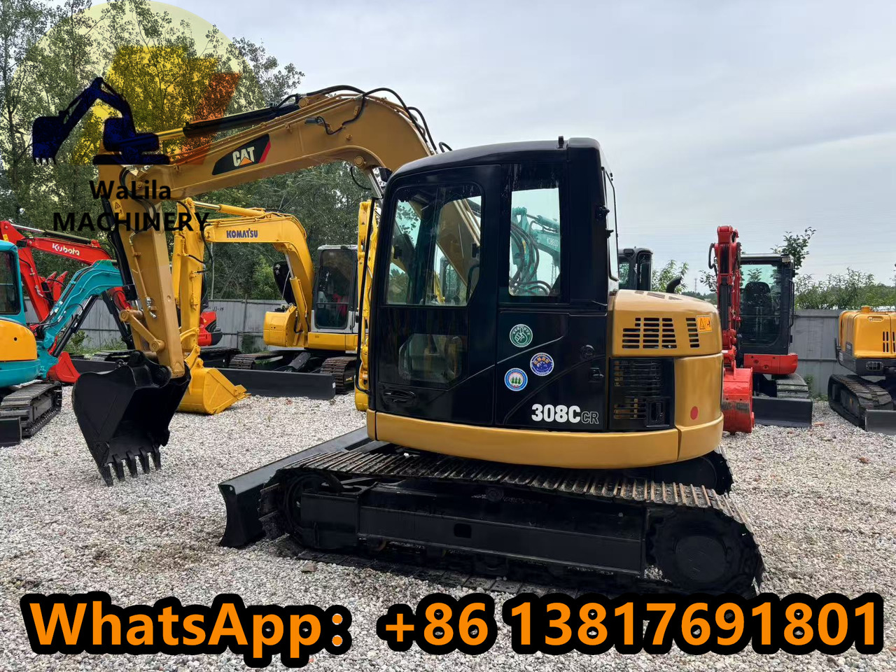 CAT CAT 308CCR - Mini bager: slika 1 CAT CAT 308CCR - Mini bager: slika 1