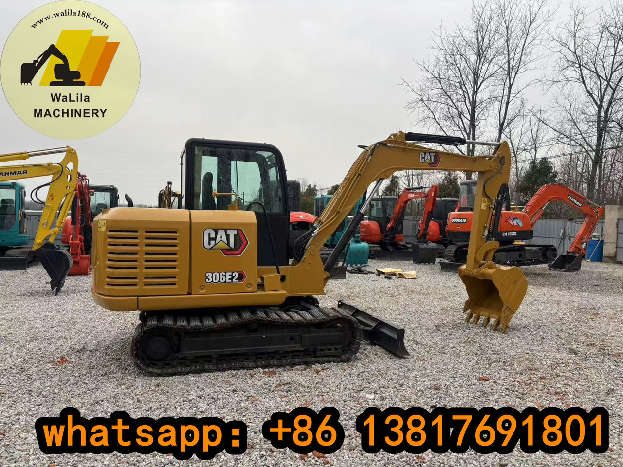 CATERPILLAR 306E2 - Mini bager: slika 1 CATERPILLAR 306E2 - Mini bager: slika 1