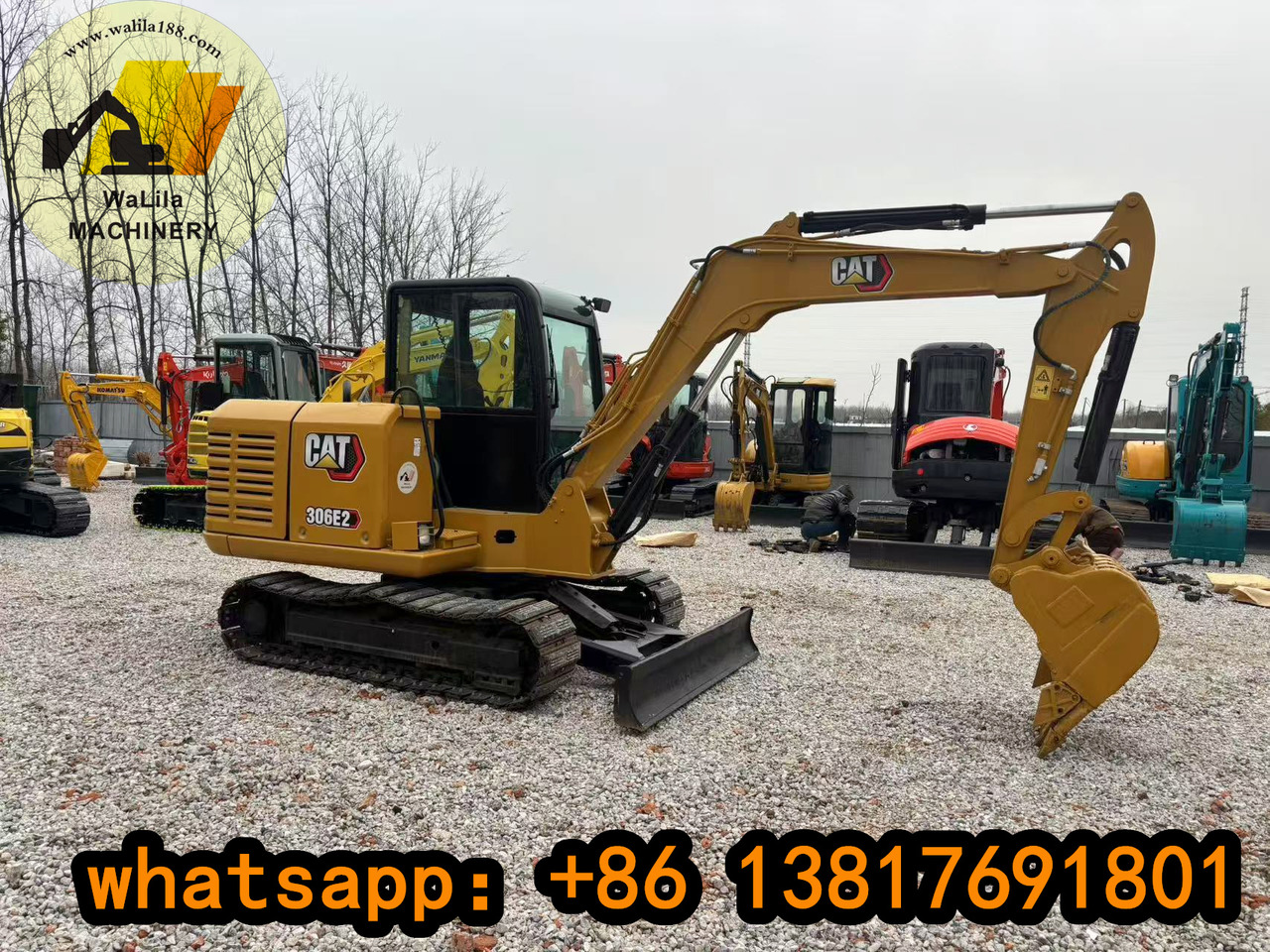 CATERPILLAR 306E2 - Mini bager: slika 2 CATERPILLAR 306E2 - Mini bager: slika 2