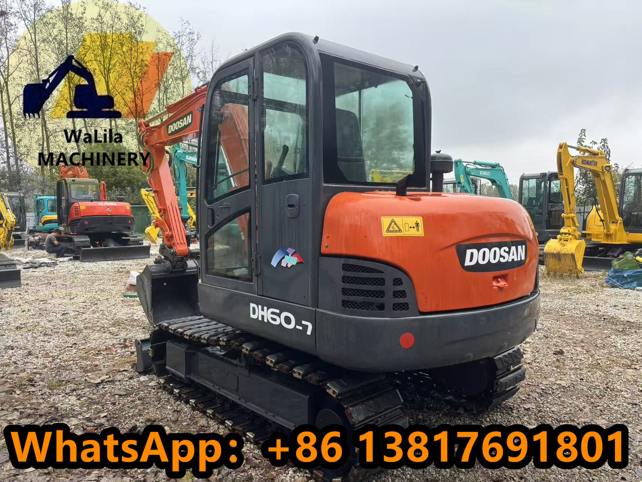 DOOSAN DH60 - Mini bager: slika 3 DOOSAN DH60 - Mini bager: slika 3